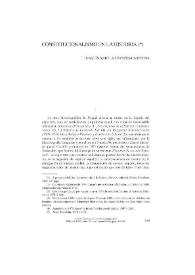 Constitucionalismo en la Historia / Joaquín Varela Suanzes-Carpegna | Biblioteca Virtual Miguel de Cervantes
