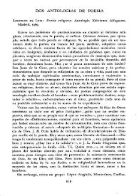 Dos antologías de poesía / José María Velázquez | Biblioteca Virtual Miguel de Cervantes