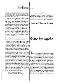 Sobre los ángeles  / J. M. Caballero Bonald      | Biblioteca Virtual Miguel de Cervantes