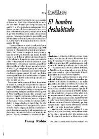 El hombre deshabitado / Luis Muñoz | Biblioteca Virtual Miguel de Cervantes