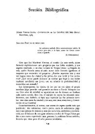 Cuadernos Hispanoamericanos, núm. 243 (marzo 1970). Sección bibliográfica | Biblioteca Virtual Miguel de Cervantes