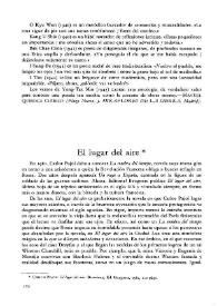 El lugar del aire  / Ángel Puente Guerra | Biblioteca Virtual Miguel de Cervantes