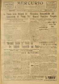 Mercurio. Año I, núm. 212, jueves 6 de enero de 1921 | Biblioteca Virtual Miguel de Cervantes