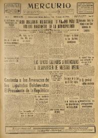 Mercurio. Año I, núm. 237, jueves 3 de febrero de 1921 | Biblioteca Virtual Miguel de Cervantes