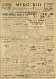 Mercurio. Año I, núm. 242, miércoles 9 de febrero de 1921 | Biblioteca Virtual Miguel de Cervantes