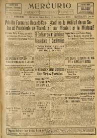 Mercurio. Año I, núm. 245, sábado 12 de febrero de 1921 | Biblioteca Virtual Miguel de Cervantes
