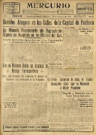 Mercurio. Año I, núm. 254, miércoles 23 de febrero de 1921 | Biblioteca Virtual Miguel de Cervantes