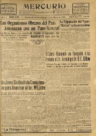 Mercurio. Año I, núm. 270, domingo 13 de marzo de 1921 | Biblioteca Virtual Miguel de Cervantes