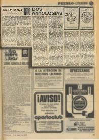 Dos antologías
 / escribe Leopoldo de Luis | Biblioteca Virtual Miguel de Cervantes