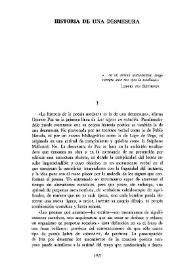 Historia de una desmesura  / Horacio Salas  | Biblioteca Virtual Miguel de Cervantes
