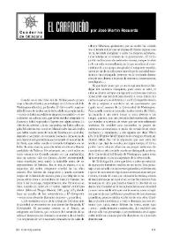 El Caraqueño  / por José Martín Recuerda  | Biblioteca Virtual Miguel de Cervantes