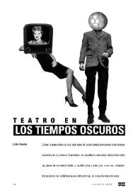 Teatro en los tiempos oscuros  / Lidia Falcón O'Neill  | Biblioteca Virtual Miguel de Cervantes