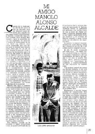 Mi amigo Manolo Alonso Alcalde / Luis López Anglada | Biblioteca Virtual Miguel de Cervantes