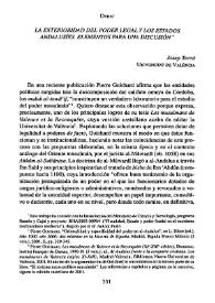La exterioridad del poder legal y los estados andalusíes. Elementos para una discusión / Josep Torró | Biblioteca Virtual Miguel de Cervantes
