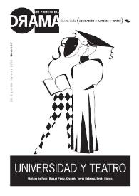 Las puertas del drama : Revista de la Asociación de Autores de Teatro. Núm. 17, 2004 | Biblioteca Virtual Miguel de Cervantes