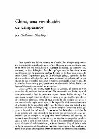 China, una revolución de campesinos / Guillermo Díaz-Plaja | Biblioteca Virtual Miguel de Cervantes