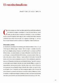 El constitucionalismo / Joaquín Varela Suanzes-Carpegna | Biblioteca Virtual Miguel de Cervantes
