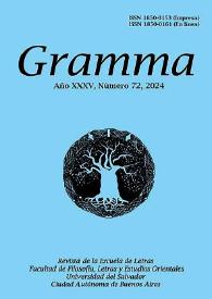 Gramma. Año XXXV, número 72, 2024 | Biblioteca Virtual Miguel de Cervantes
