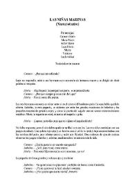 Las niñas marinas (Narratoteatro) / Guillermo Schmidhuber de la Mora | Biblioteca Virtual Miguel de Cervantes