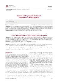 Guerra Justa y Razón de Estado en María Jesús de Ágreda / María Martín Gómez | Biblioteca Virtual Miguel de Cervantes