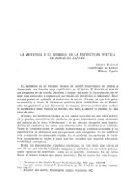 La metáfora y el símbolo en la estructura poética de "Bodas de sangre" / Ignacio Elizalde | Biblioteca Virtual Miguel de Cervantes