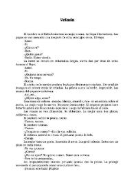 Velada. Capítulo 1 / Alonso Cueto | Biblioteca Virtual Miguel de Cervantes