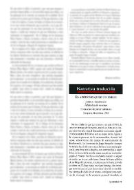 El aprendizaje de un exilio. Jorge Semprún. "Adiós luz de veranos", traducción de Javier Albiñana, Tusquets, Barcelona, 1998 [recensiones] / José María Pozuelo Yvancos | Biblioteca Virtual Miguel de Cervantes