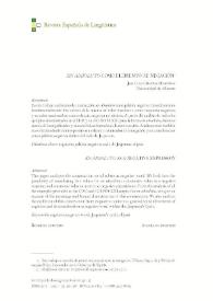 En absoluto como elemento de negación / José Luis Cifuentes-Honrubia | Biblioteca Virtual Miguel de Cervantes