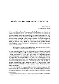 Rubén Darío entre los rascacielos   / Álvaro Salvador | Biblioteca Virtual Miguel de Cervantes