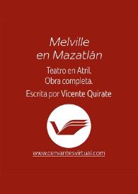 Melville en Mazatlán | Biblioteca Virtual Miguel de Cervantes
