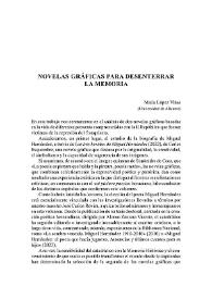 Novelas gráficas para desenterrar la memoria    / Maila López Viñas | Biblioteca Virtual Miguel de Cervantes