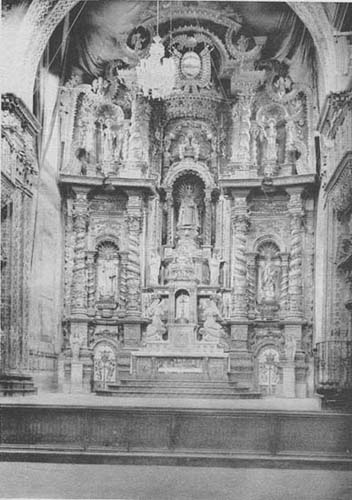 Retablo mayor de la Bas&iacute;lica Mercedaria