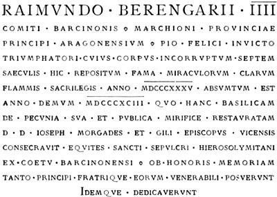 Inscripción latina