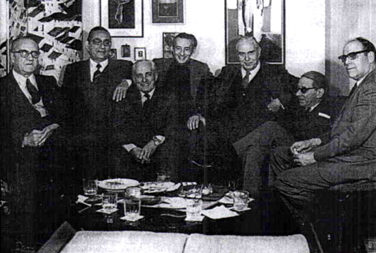 Imagen. Reunión Grupo Burgos. 1938